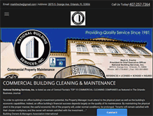 Tablet Screenshot of nationalbuildingservicesinc.com